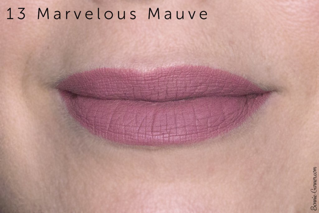 Sephora Cream Lip Stain lipsticks:13 Marvelous Mauve