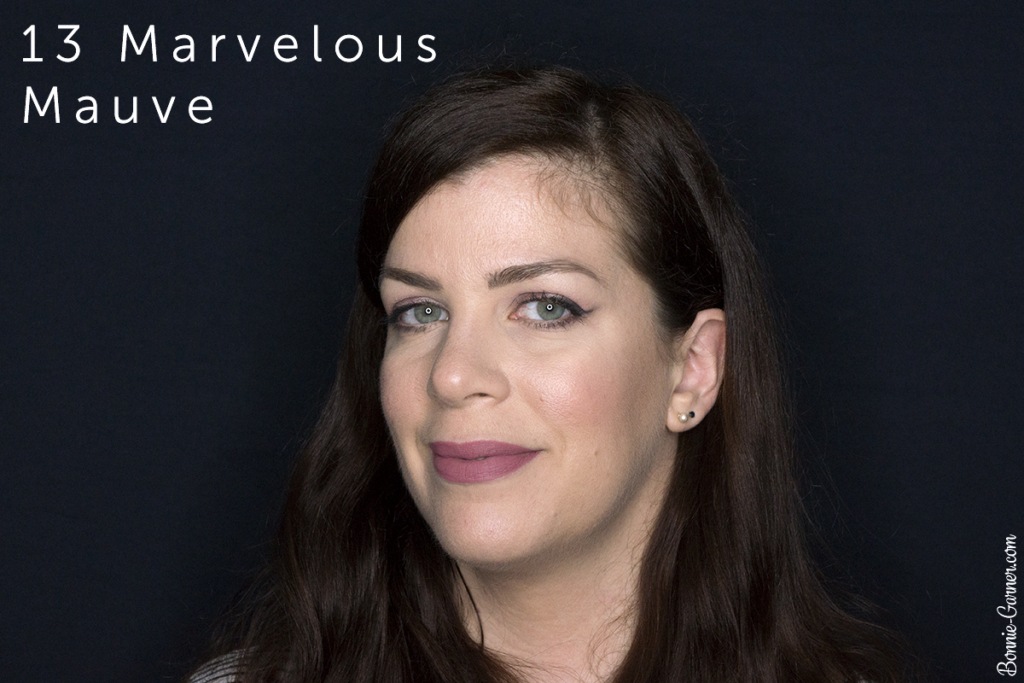 Sephora Cream Lip Stain lipsticks:13 Marvelous Mauve