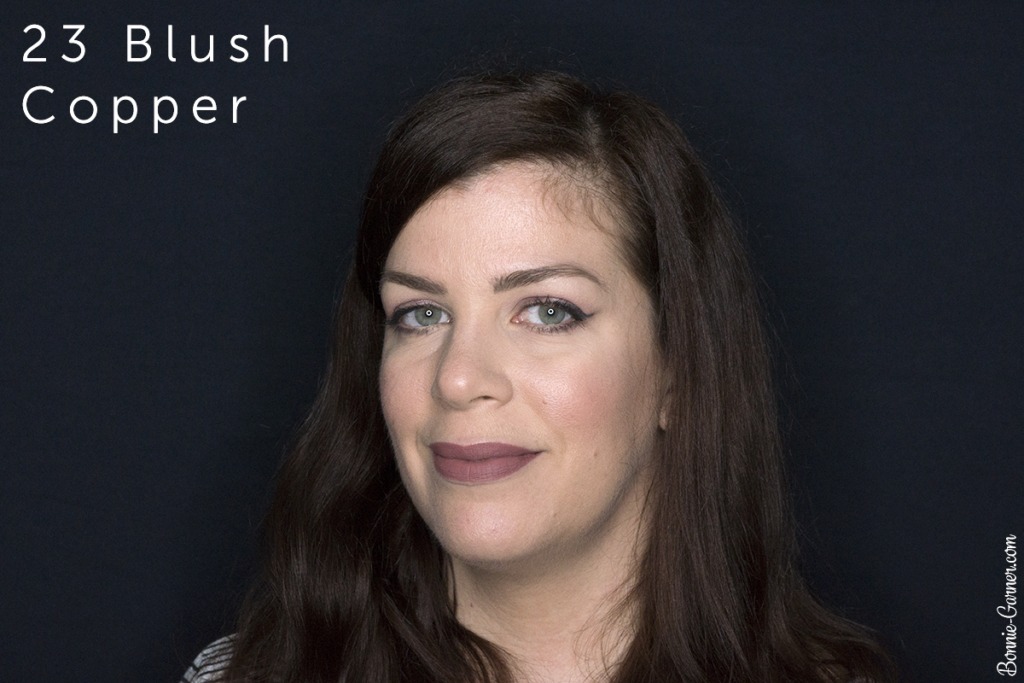 Sephora Cream Lip Stain lipsticks: 23 Blush Copper