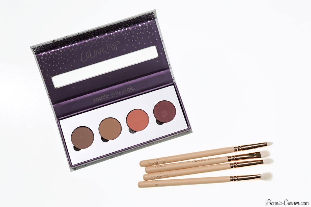 ColourPop Pressed Powder eyeshadows: Made To Last, Wake Up Call, Wait For It, Get Out
