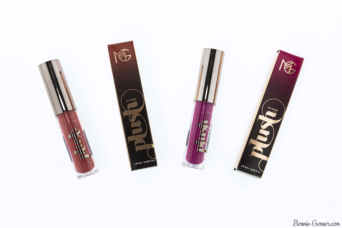 Makeup Geek Plush Matte liquid lipsticks Plain Jane, Cougar