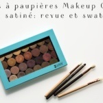 Fards à paupières Makeup Geek à fini satiné: revue et swatches