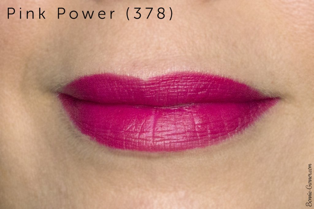 Lancôme Matte Shaker liquid lipsticks: Pink Power 378