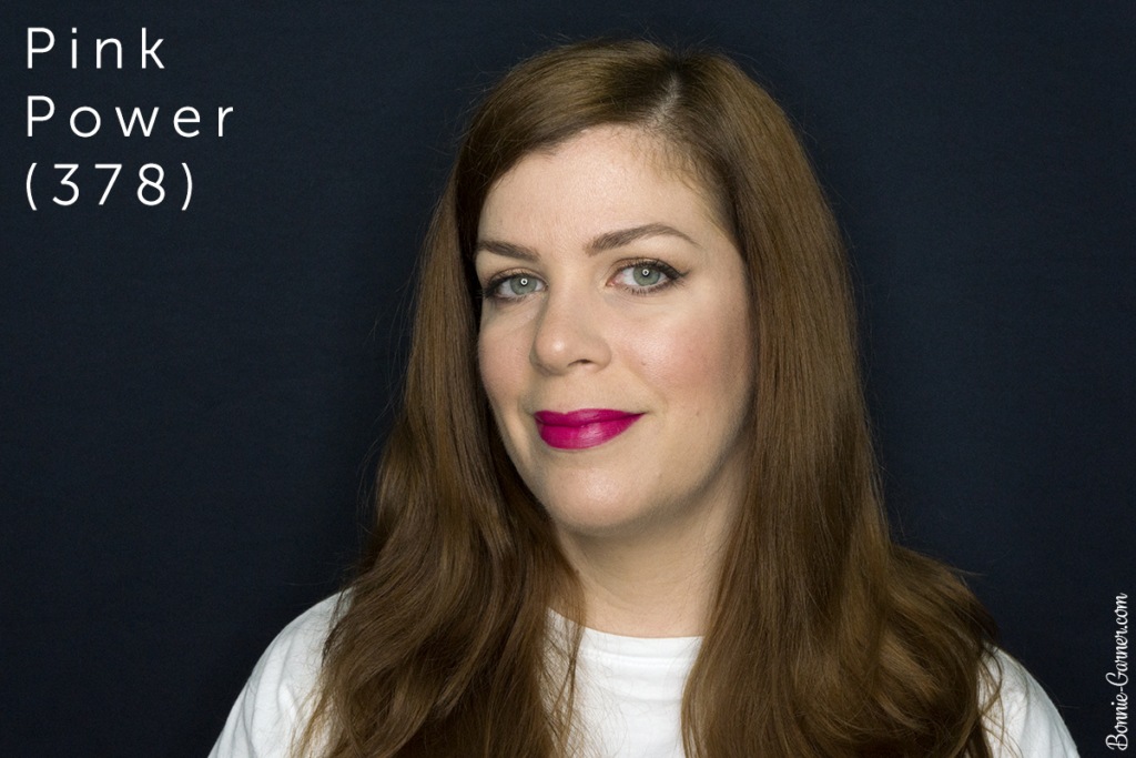 Lancôme Matte Shaker liquid lipsticks: Pink Power 378