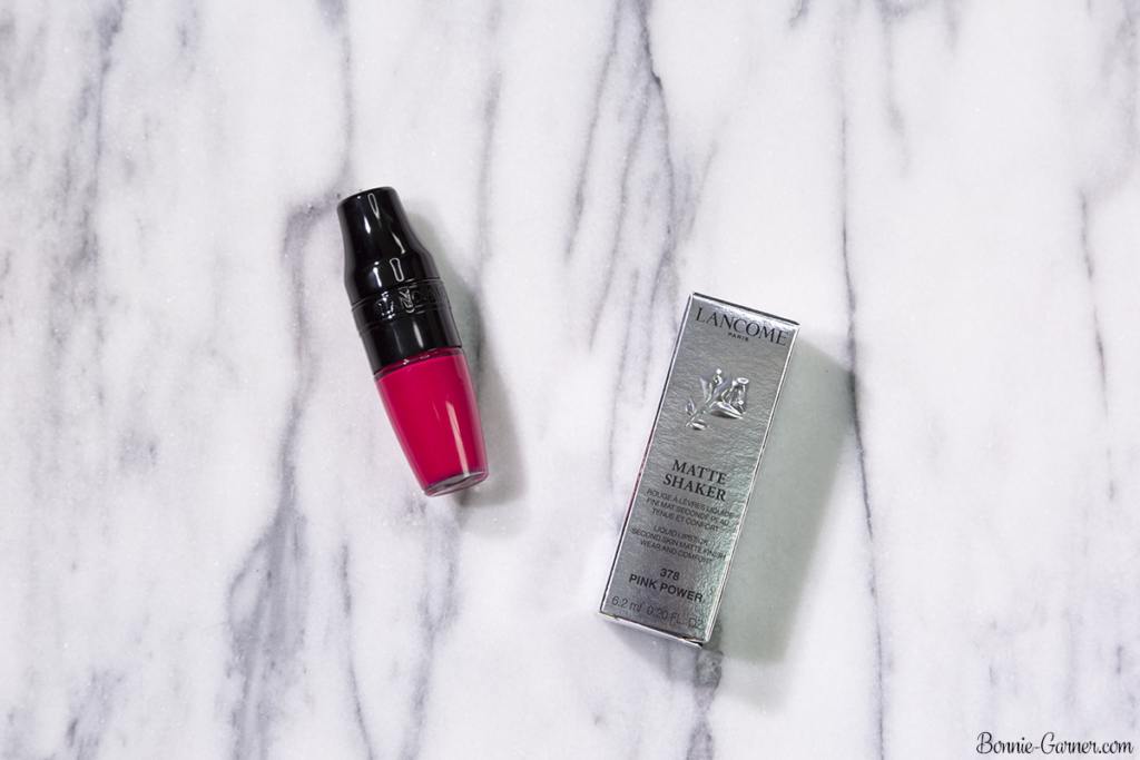 Lancôme Matte Shaker liquid lipstick: Pink Power 378