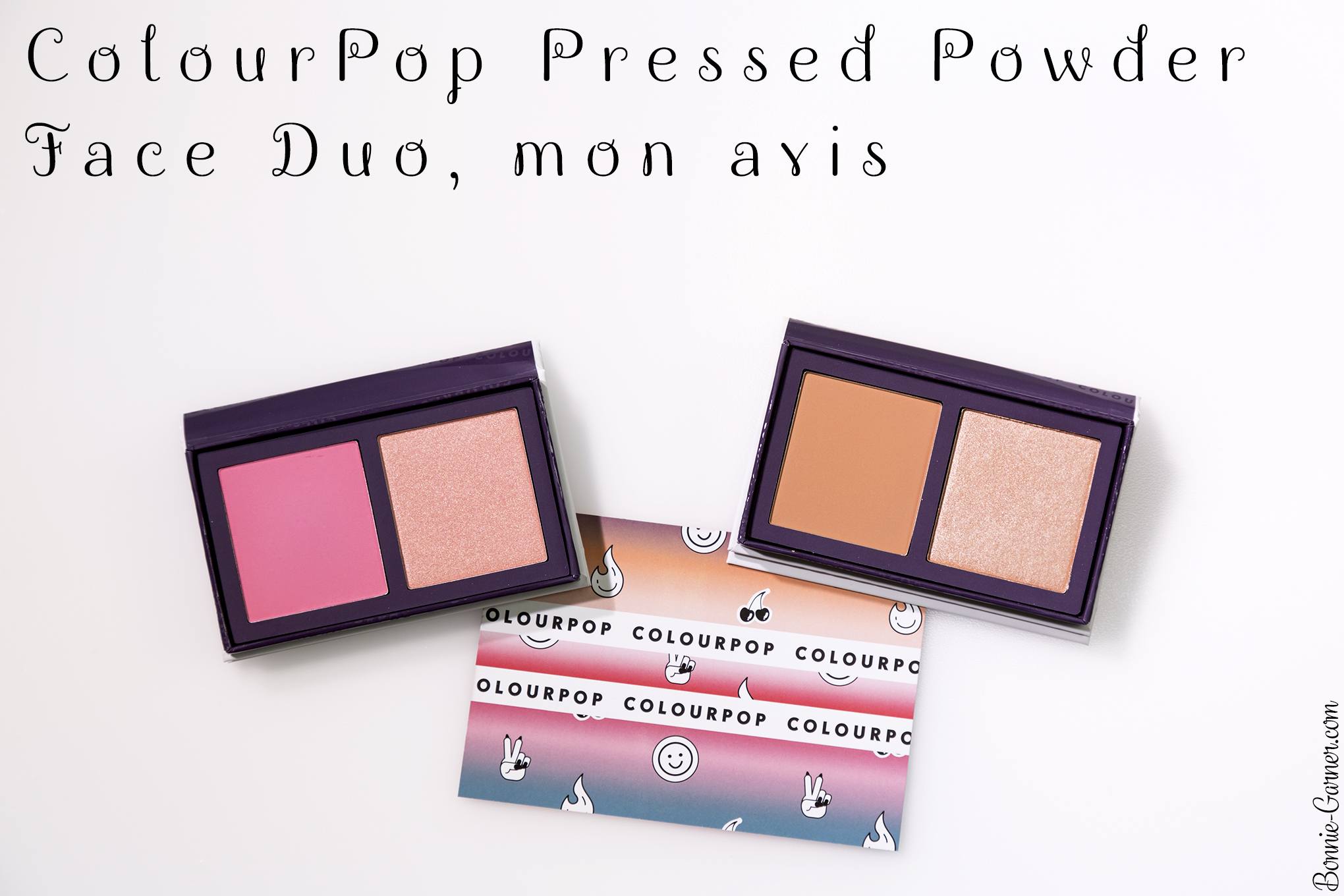 ColourPop Pressed Powder Face Duo, mon avis