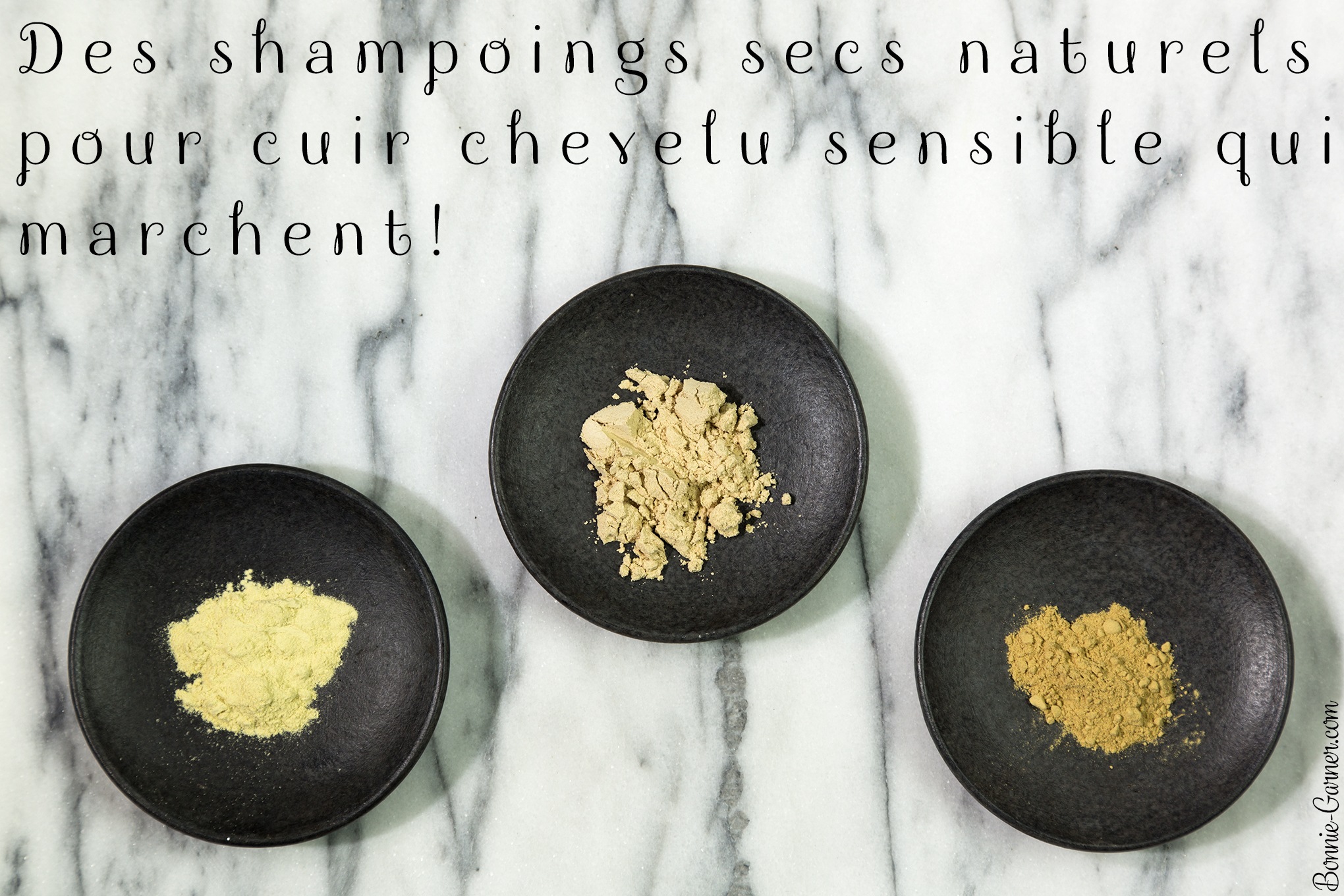 Des shampoings secs naturels pour cuir chevelu sensible qui marchent!