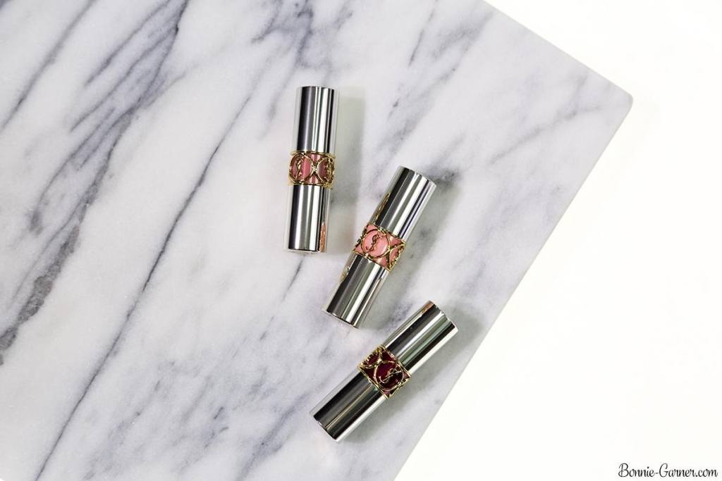 YSL Volupté Tint In Balm: 1 Dream Me Nude, 3 Call Me Rose, 5 Dare Me Plum