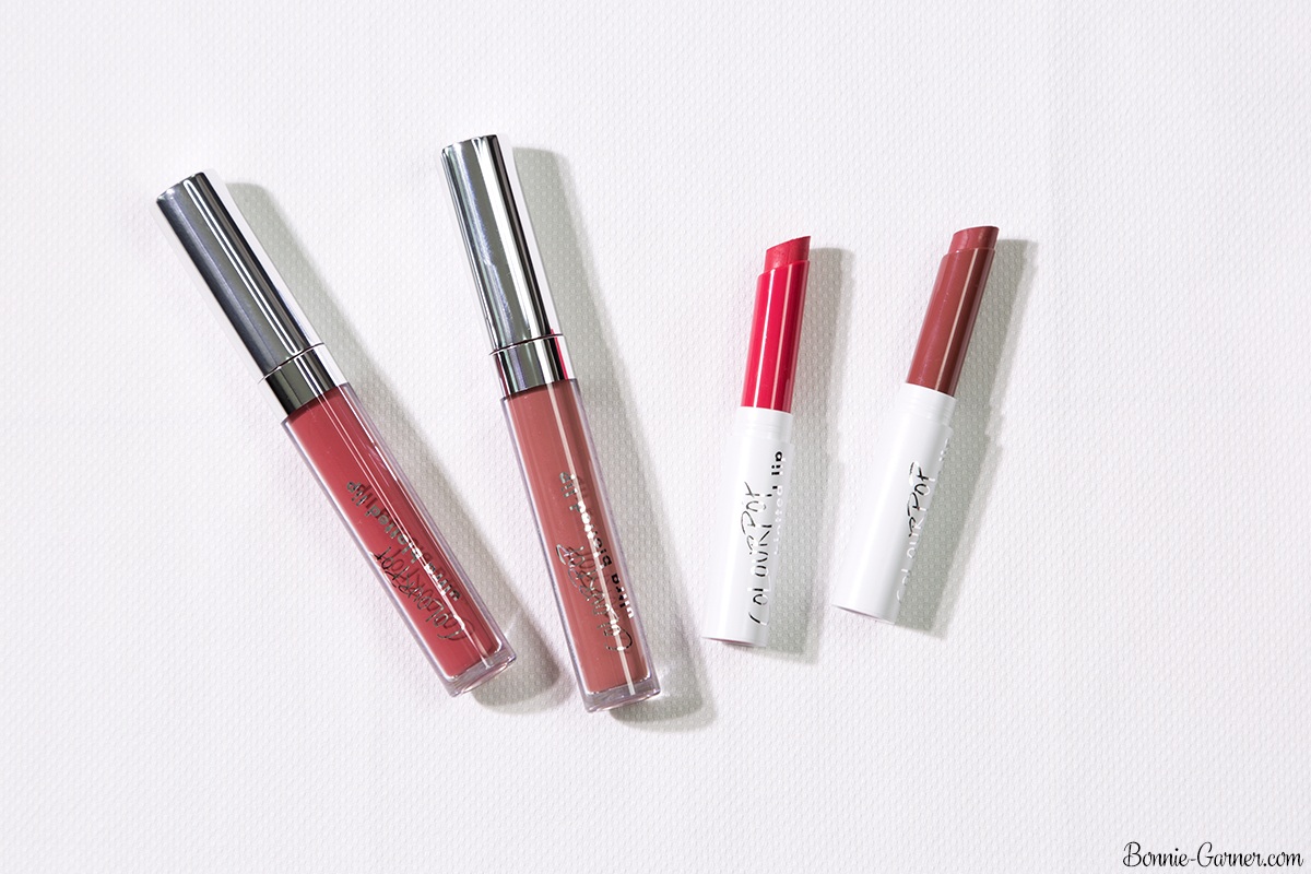 ColourPop Blotted Lips: On A Stick, Drip; Ultra Blotted Lips: Zuma, Doozy