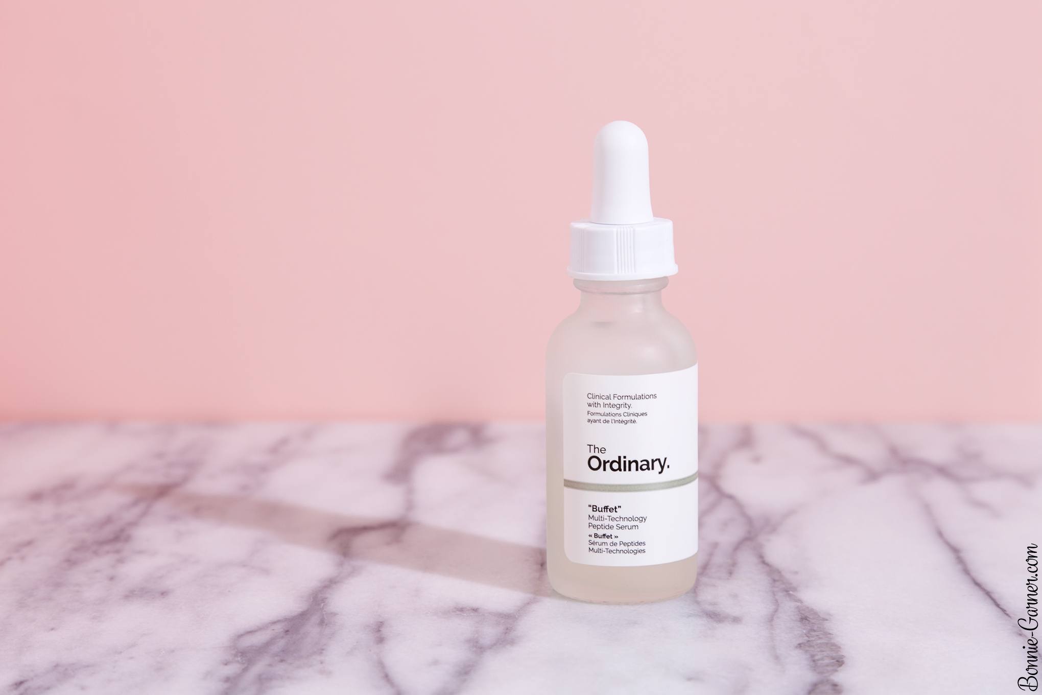 The Ordinary "Buffet", mon avis