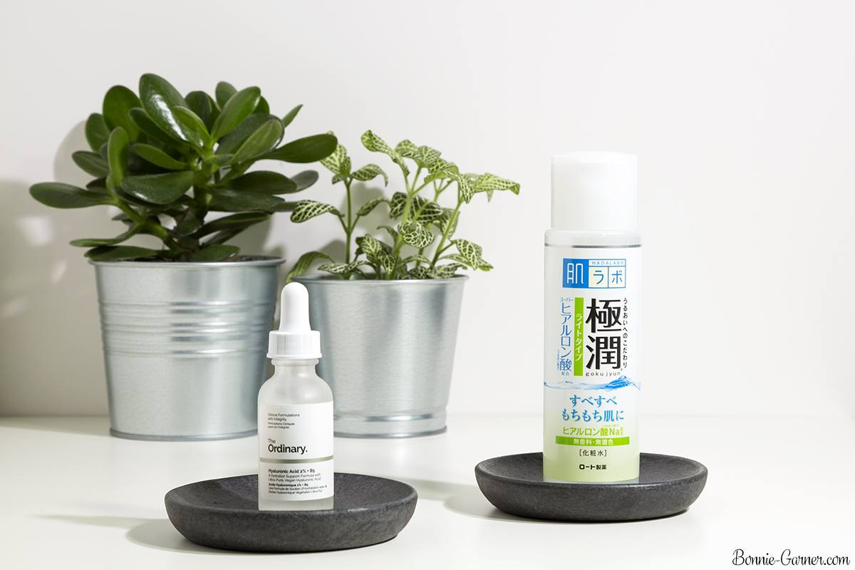 The Ordinary Hyaluronic Acid 2% + B5, Hada Labo Gokujyun Lotion Hyaluronic Acid