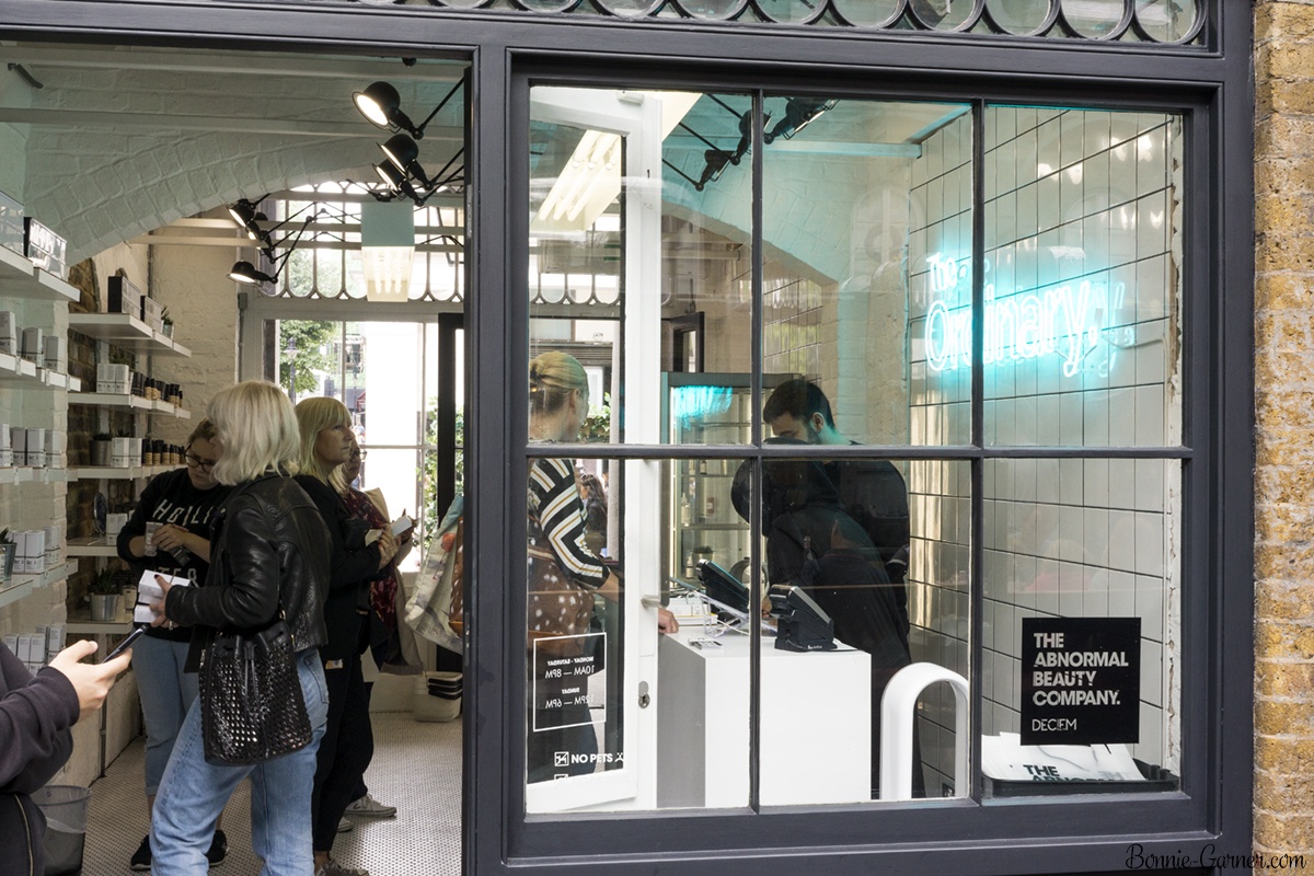 Deciem store London UK Covent Garden