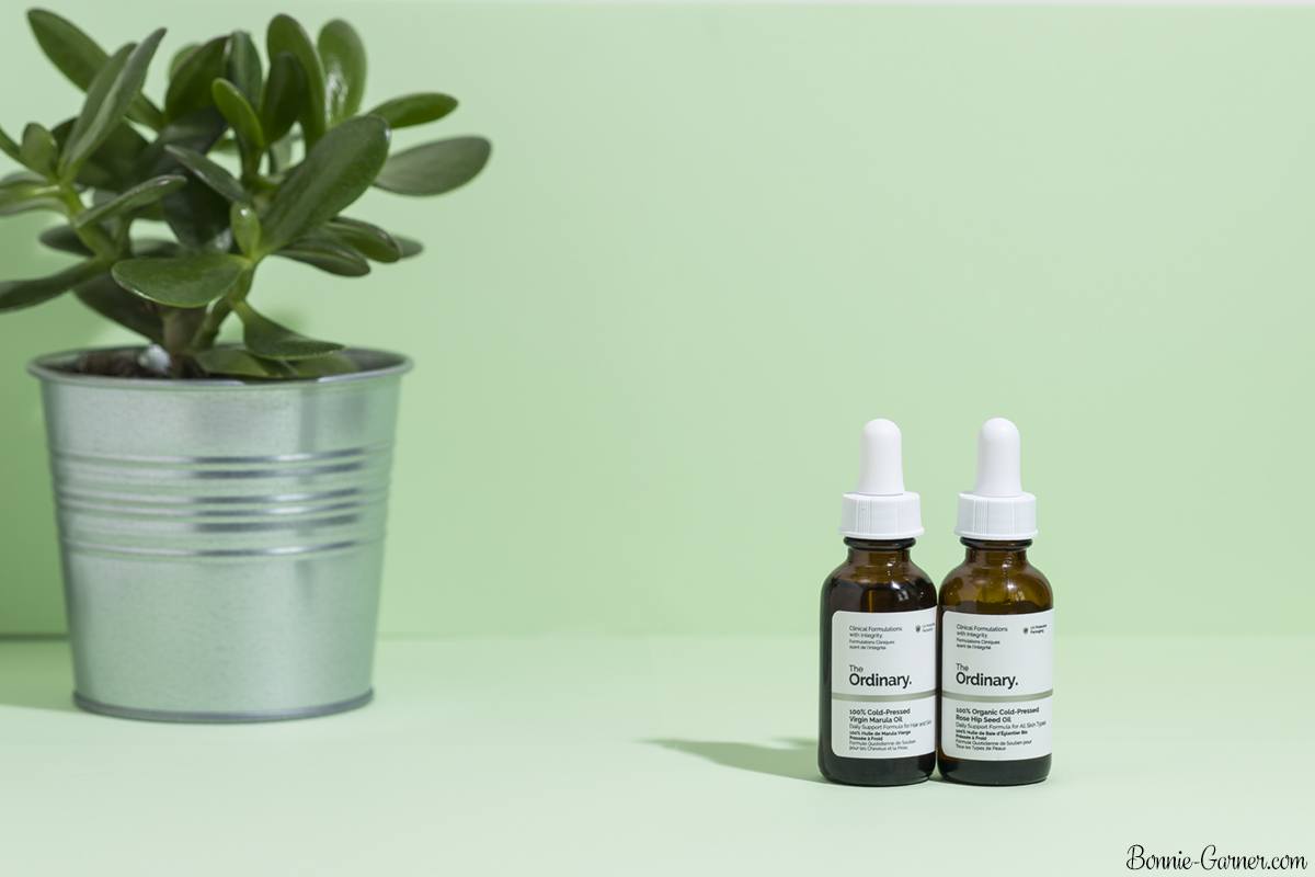 The Ordinary oils: Rose Hip Seed Oil & Marula Oil