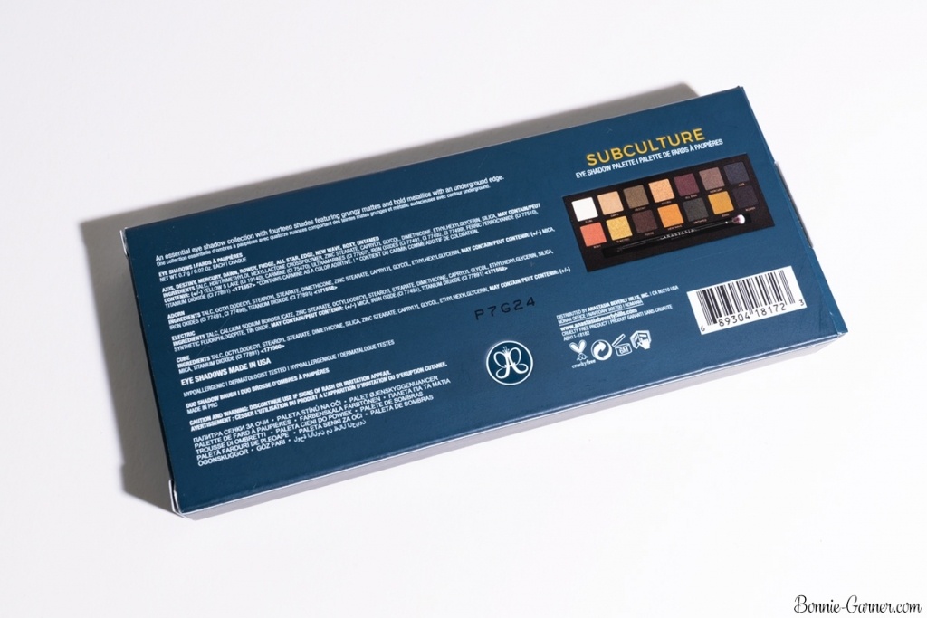 Anastasia Beverly Hills Subculture eyeshadow palette