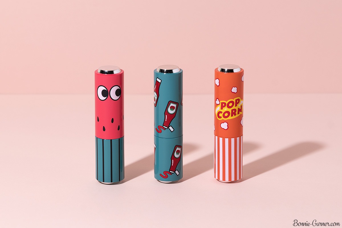 Etude House Glass Tinting Lips talk lipsticks BR401, PK003, RD301