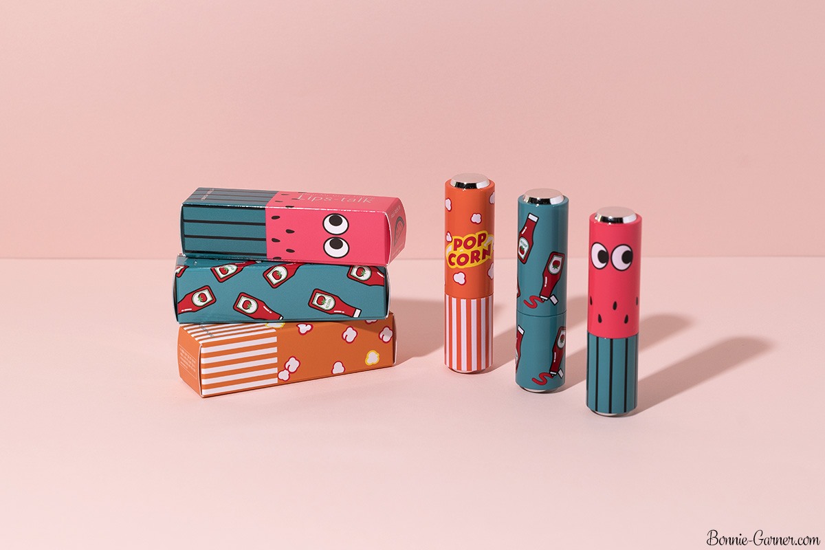 Etude House Glass Tinting Lips talk lipsticks BR401, PK003, RD301