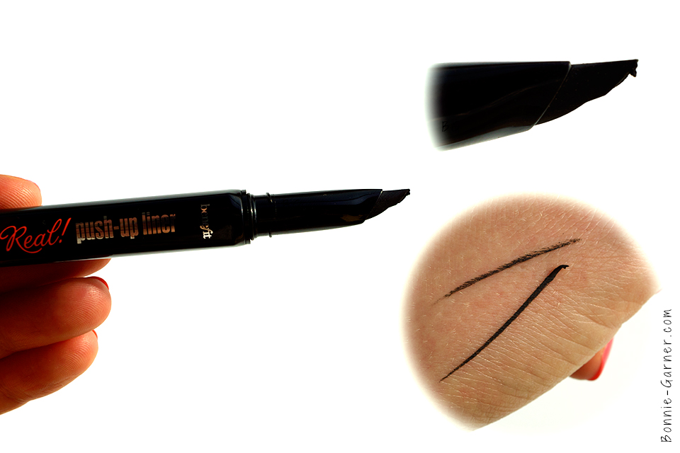 they're Reel push up liner close up view and swatch